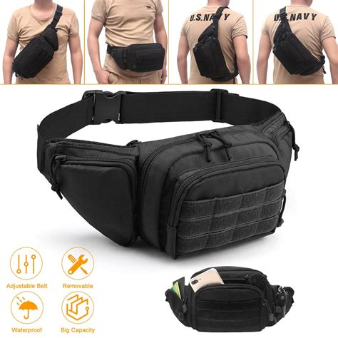 Luxtrada Men Daily Shoulder Tactical Backpack Army Tacti Duffle Bag