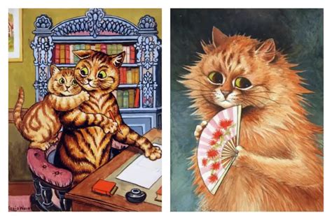 How Louis Wain Made Cats Into High Art The Purrington Post