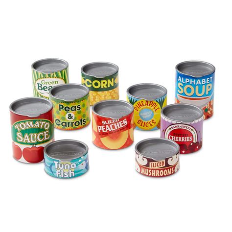 Galleon Melissa And Doug Lets Play House Grocery Cans Pretend Play