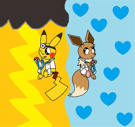 Doctor Pikachu And Eevee By Pokemonlpsfan On Deviantart