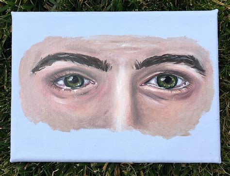 Oil Painting Eyes Art Reference Painting Oil Painting