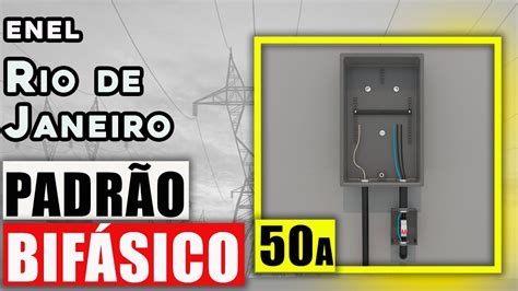 COMO INSTALAR E MONTAR PADRÃO DE ENERGIA BIFÁSICO ENEL RIO DE JANEIRO