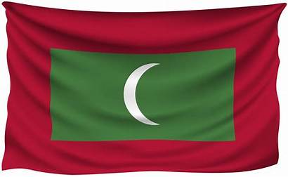 Flag Maldives Wrinkled National Flags Clipart Yopriceville
