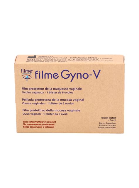 Filme Gyno V 6 óvulos vaginales
