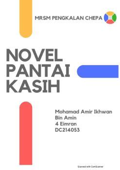 Novel Pantai Kasih Amir Ikhwan Flip Pdf Anyflip