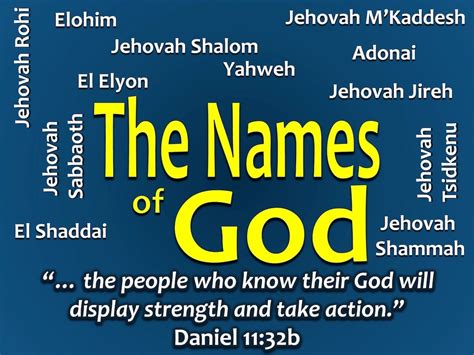 Names Of God And Their Meaning In 2020 Biblical Names And Meanings