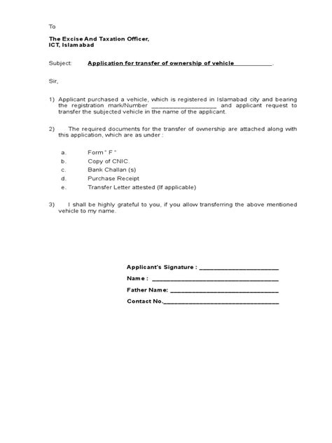 Form 29 needs to be submitted along with passport size photograph of the seller and the. Transfer of Ownership Form | Truck | Semi Trailer Truck