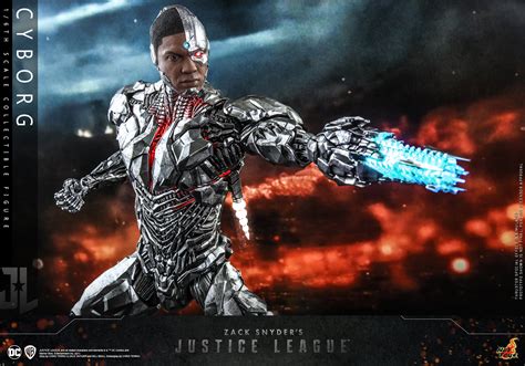 zack snyder s justice league cyborg figure by hot toys the toyark news
