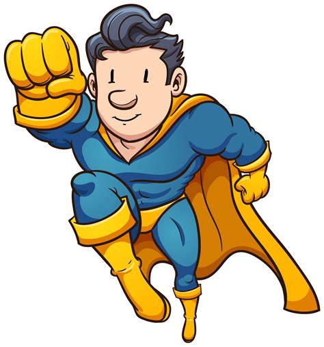 Super Hero Clip Art Clipart Best