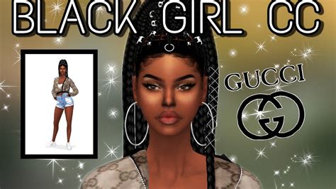 The Best Black Girl Cc For The Sims 4 Cc Links Gucci Lip Sliders