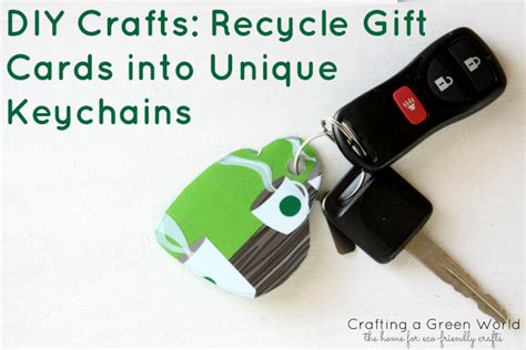 If you're not sure where to start, here's our whether you're searching for amazon gift cards to save towards the newest gadget or walmart gift cards. DIY Crafts: Recycle Gift Cards into Unique Keychains ...