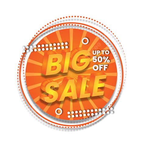 Big Sale Promotion Vector Png Images Big Sale Business Promotion