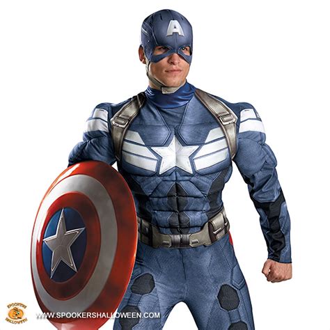 Captain America The Winter Soldier Costumes For Men Spookers Halloween