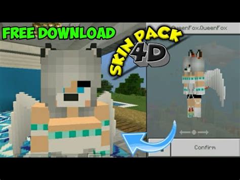 Create your own skins with our online editor. SKIN 4D QUEEN FOX - MINECRAFT SKINS - YouTube