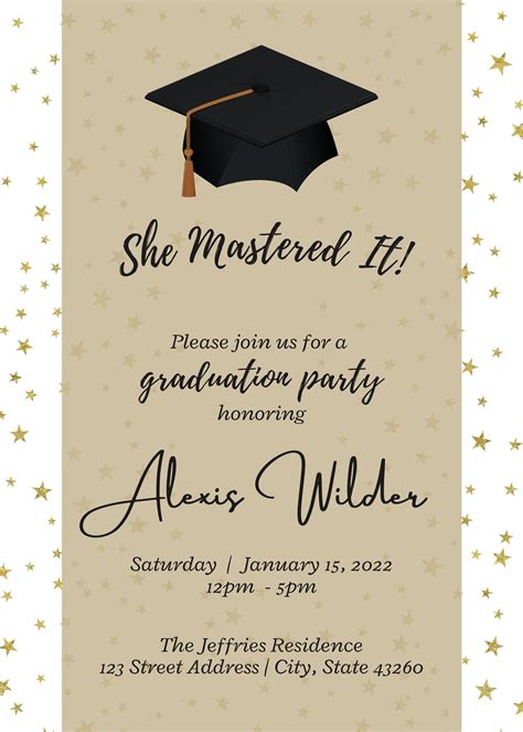 excited to share the latest addition to my etsy shop she mastered it graduation party
