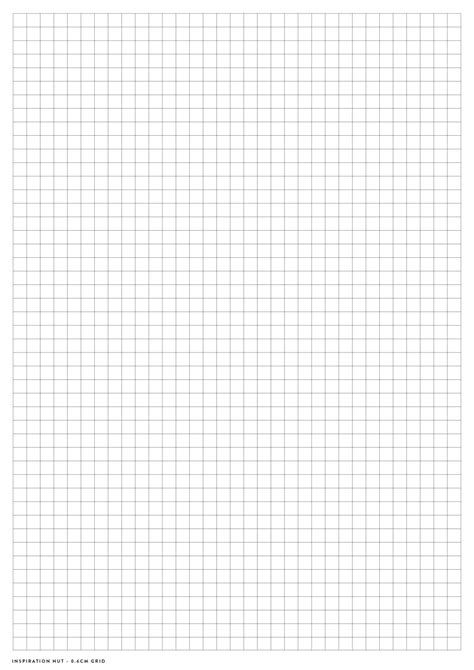 Printable Graph Grid Paper Pdf Templates Inspiration Hut Grid Paper
