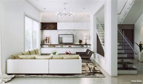 chic contemporary spaces rendered  anh nguyen