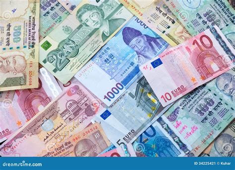 World Currency Notes Stock Image Image Of Abstract Banking 34225421