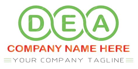 Premium Vector Dea Letter Logo Design