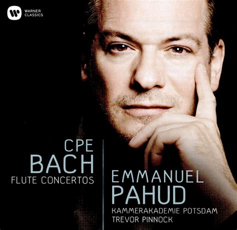 cpe bach flute concertos pahud emmanuel carl philipp emanuel bach amazon ca music