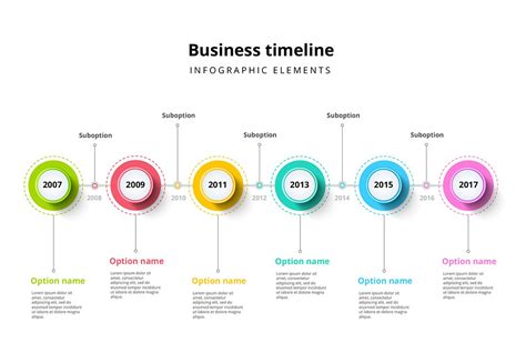 Timeline infographics template | Creative Other Presentation Software