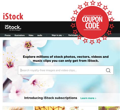 Istock Promo Code Stock Image Coupon Codes