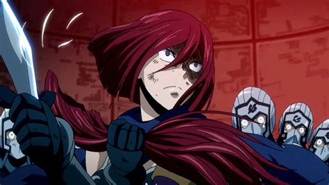 You can select haircuts that skim the border of the face and provide it a fashionable definition. Erza Knightwalker - Fairy Tail Wiki, the site for Hiro ...