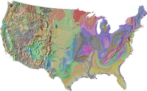National Geologic Map Illustration Us Geological Survey