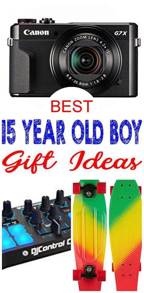 Here are 32 gifts, ranging from cheap to pricey, including brands like apple, lego, nintendo, adidas, and more. Best Gifts 15 Year Old Boys Actually Want | 15 year old ...