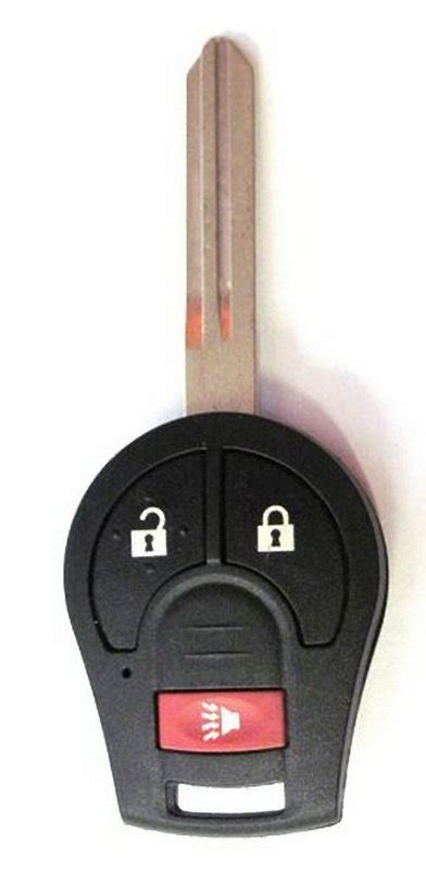 The metal blade key can be used to manually open the driver's door or the trunk. Nissan OEM Key Fob CWTWB1U751 | Nissan Remote Key