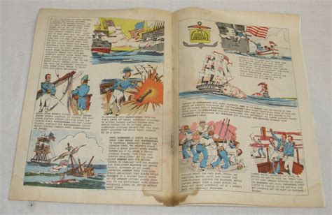 The Navy History And Tradition Comic Book 1958 Ebay