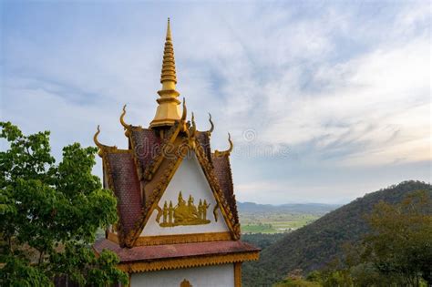 Phnom Sampov Pagoda Buddhist Temple In Battambang Cambodia Stock Photo