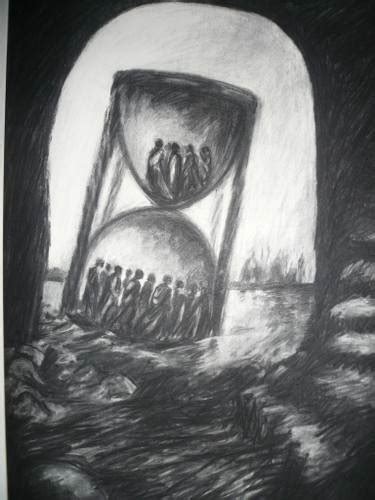 Hourglass Drawing At Explore Collection Of