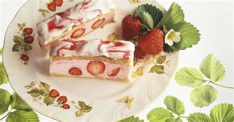To serve, unmould terrine and cut into slices. Strawberry Puff-Pastry Terrine recipe | Eat Smarter USA