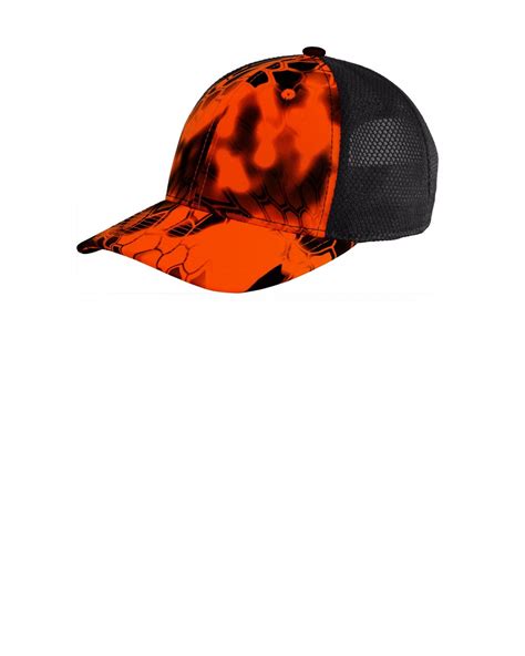 Port Authority C892 Performance Camouflage Mesh Back Snapback Cap