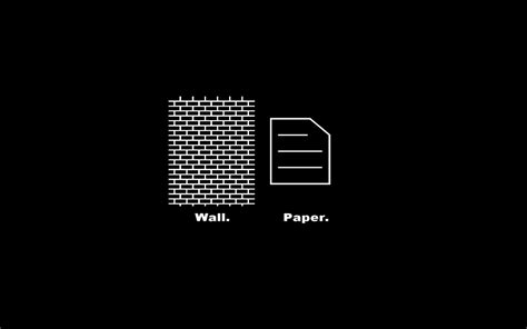 Wallpaper Black Background Minimalism Humor Text Logo Simple