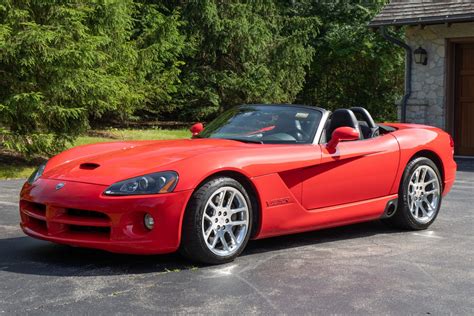 12k Mile 2003 Dodge Viper Srt 10 Roadster For Sale On Bat Auctions