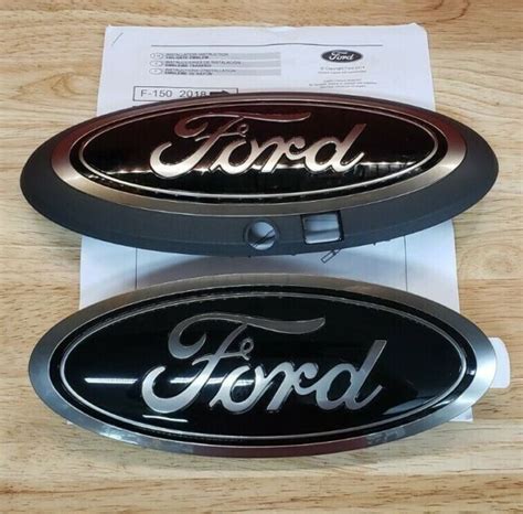 New 2018 2020 Ford F 150 Front And Rear Combo Black Smoke Emblems W
