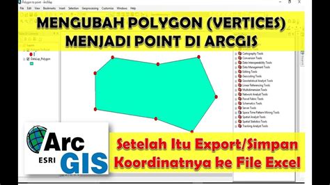 Cara Mengubah Poligon Vertices Menjadi Point Di ArcGis Polygon