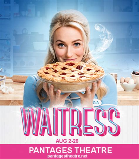 Waitress At Pantages Theatre Pantages Theatre In Hollywood California