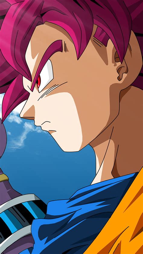 1080p Descarga Gratis Goku Ssj Dios Anime Bola De Dragón Dragon