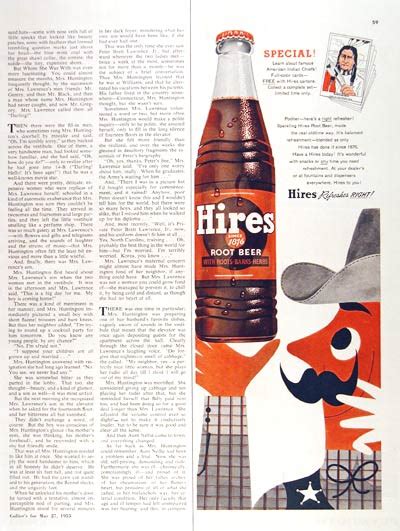 1955 hires root beer classic vintage print ad