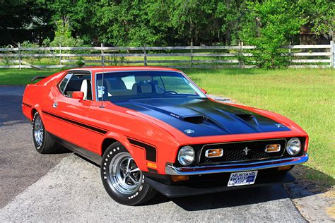 3 Yes 3 Powerful And Rare 1971 Ford Mustang Boss 351s Packing A