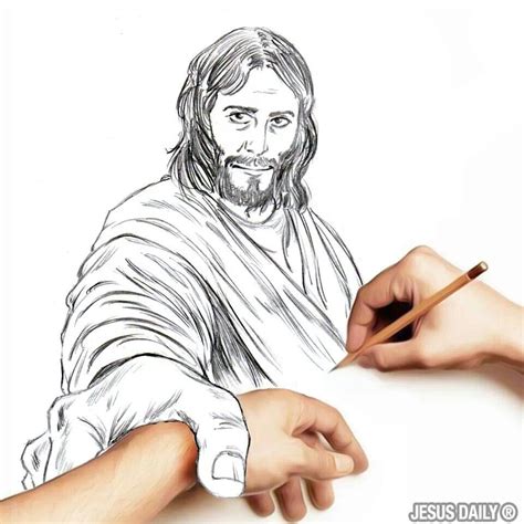Jesus Hold My Hand Jesus Art Sketches Love Illustration