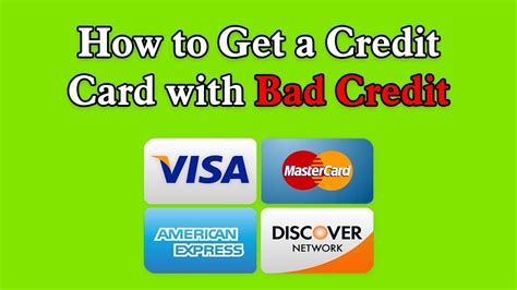 Bad credit may not be a problem. How to Get a Credit Card with Bad Credit - Instant ...