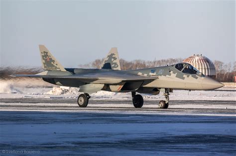Series Su 57 Flies To Akhtubinsk