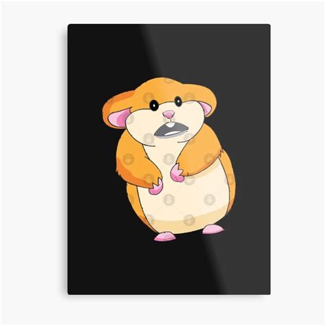 Scared Hamster With Cross Meme Hammond Spiral Notebook