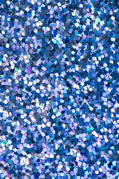 Aesthetic Blue Glitter Wallpapers Wallpaper Cave