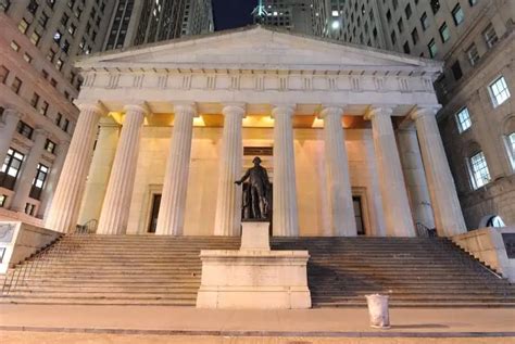 Federal Hall National Monument Usa Guided Tours New York City