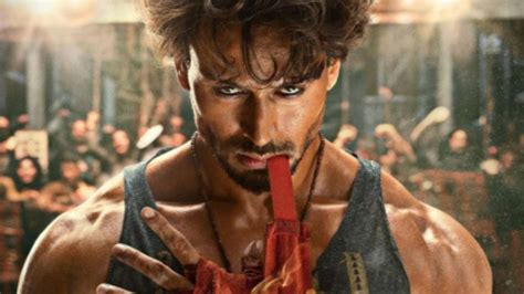 Tiger Shroff S Intense First Look In Ganapath Revealed Disha Patani